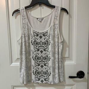 CAbi vintage tank top tee. XL